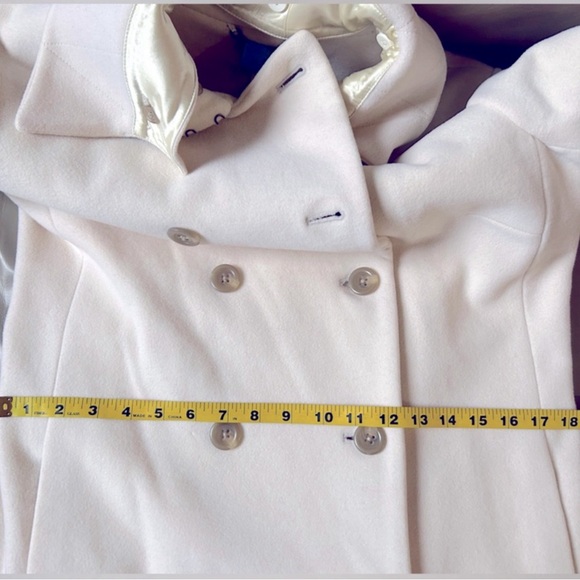 SOLD ! J.Crew long double breasted 80% Wool 20% Cashmere coat - Picture 4 of 6